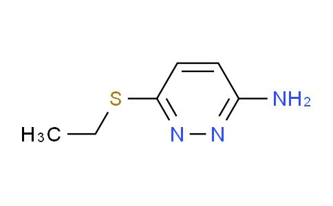 CAS No. 89465-42-9, 6-(ethylthio)pyridazin-3-amine