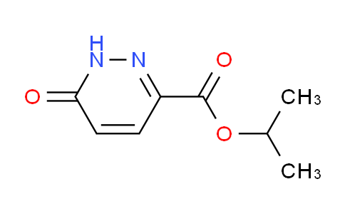 63001-33-2 | isopropyl 6-oxo-1,6-dihydropyridazine-3-carboxylate