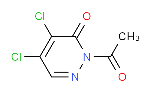 CAS No. 155164-63-9, 2-acetyl-4,5-dichloropyridazin-3(2H)-one