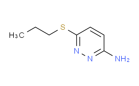 CAS No. 113121-36-1, 6-(propylthio)pyridazin-3-amine