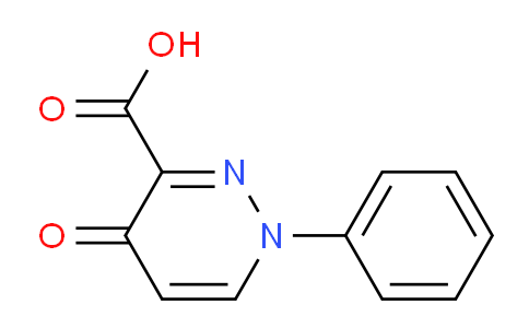 CAS No. 147920-37-4, 4-oxo-1-phenyl-1,4-dihydropyridazine-3-carboxylic acid
