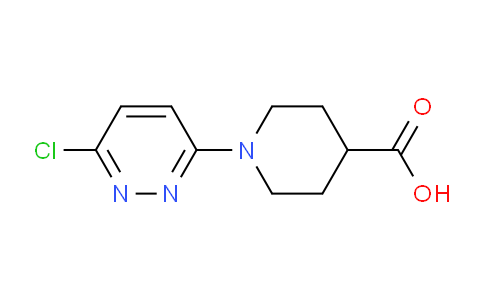CAS No. 339276-36-7, 1-(6-Chloropyridazin-3-yl)piperidine-4-carboxylic acid