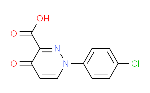 CAS No. 147920-34-1, 1-(4-Chlorophenyl)-4-oxo-1,4-dihydropyridazine-3-carboxylic acid