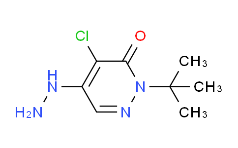 CAS No. 329710-01-2, 2-(tert-Butyl)-4-chloro-5-hydrazinylpyridazin-3(2H)-one