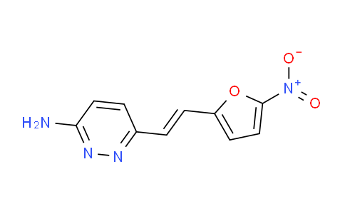 CAS No. 1614-20-6, 6-(2-(5-Nitrofuran-2-yl)vinyl)pyridazin-3-amine