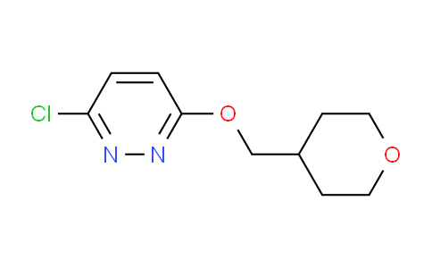 CAS No. 1215850-34-2, 3-Chloro-6-((tetrahydro-2H-pyran-4-yl)methoxy)pyridazine