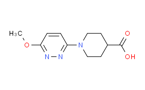 CAS No. 1268692-83-6, 1-(6-Methoxypyridazin-3-yl)piperidine-4-carboxylic acid