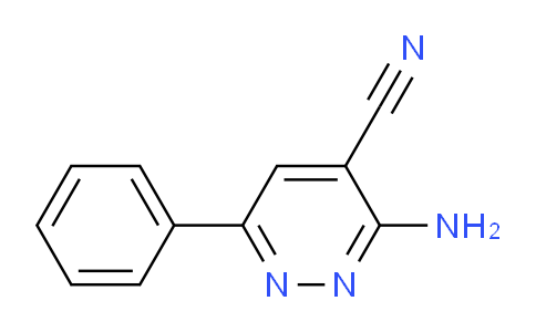CAS No. 181867-11-8, 3-Amino-6-phenylpyridazine-4-carbonitrile