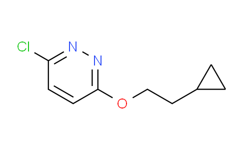 CAS No. 1215850-32-0, 3-Chloro-6-(2-cyclopropylethoxy)pyridazine