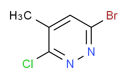CAS No. 89283-91-0, 6-Bromo-3-chloro-4-methylpyridazine