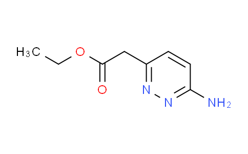 CAS No. 1674399-68-8, Ethyl 2-(6-aminopyridazin-3-yl)acetate