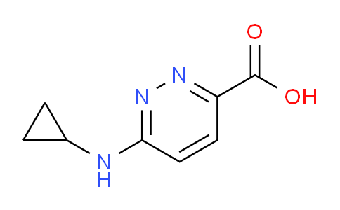 CAS No. 1178768-37-0, 6-(Cyclopropylamino)pyridazine-3-carboxylic Acid