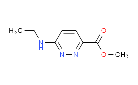 CAS No. 1179655-77-6, Methyl 6-(Ethylamino)pyridazine-3-carboxylate