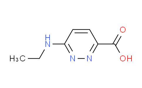 CAS No. 1183245-80-8, 6-(Ethylamino)pyridazine-3-carboxylic Acid