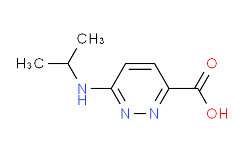 CAS No. 1183803-85-1, 6-(Isopropylamino)pyridazine-3-carboxylic Acid
