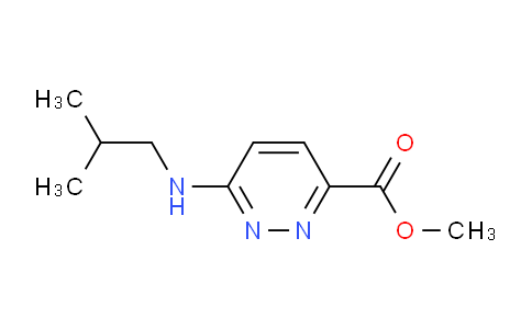 CAS No. 1184230-38-3, Methyl 6-(Isobutylamino)pyridazine-3-carboxylate