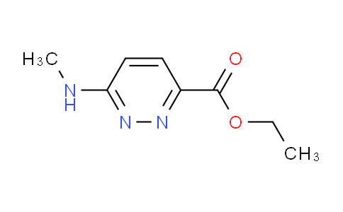 CAS No. 365413-16-7, Ethyl 6-(Methylamino)pyridazine-3-carboxylate