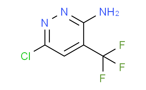 CAS No. 1610008-47-3, 6-chloro-4-(trifluoromethyl)pyridazin-3-amine