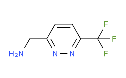 CAS No. 1211580-33-4, [6-(trifluoromethyl)pyridazin-3-yl]methanamine