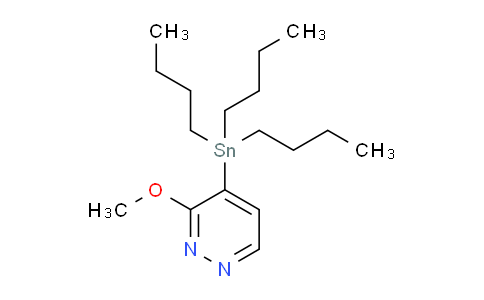 CAS No. 1093951-68-8, tributyl-(3-methoxypyridazin-4-yl)stannane