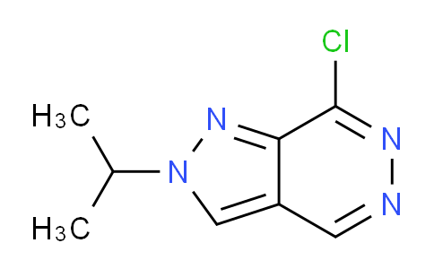 CAS No. 1823876-43-2, 7-chloro-2-(propan-2-yl)-2H-pyrazolo[3,4-d]pyridazine