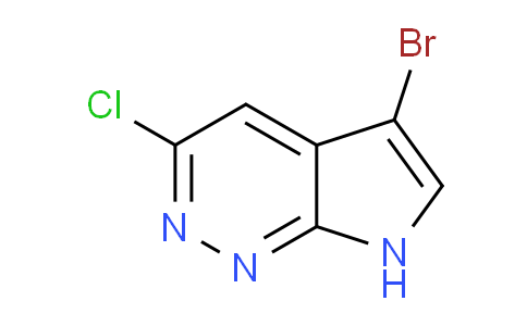 CAS No. 2090743-43-2, 5-bromo-3-chloro-7H-pyrrolo[2,3-c]pyridazine