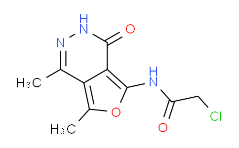 CAS No. 852389-06-1, 2-chloro-N-{1,7-dimethyl-4-oxo-3H,4H-furo[3,4-d]pyridazin-5-yl}acetamide