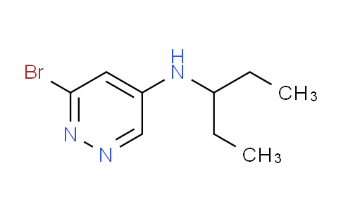 CAS No. 2060007-40-9, 6-bromo-N-(pentan-3-yl)pyridazin-4-amine