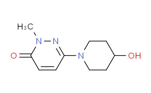 CAS No. 1542135-84-1, 6-(4-hydroxypiperidin-1-yl)-2-methylpyridazin-3(2H)-one