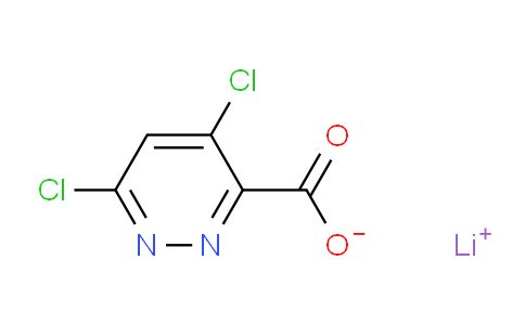 CAS No. 2245238-80-4, lithium 4,6-dichloropyridazine-3-carboxylate