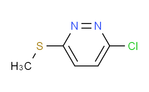 CAS No. 7145-61-1, 3-chloro-6-(methylthio)pyridazine