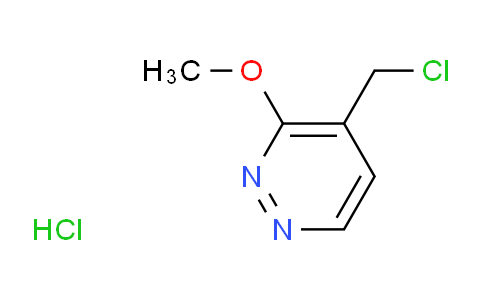 CAS No. 1956381-55-7, 4-(chloromethyl)-3-methoxypyridazine hydrochloride