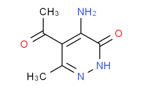 CAS No. 17335-04-5, 5-Acetyl-4-amino-6-methylpyridazin-3(2H)-one