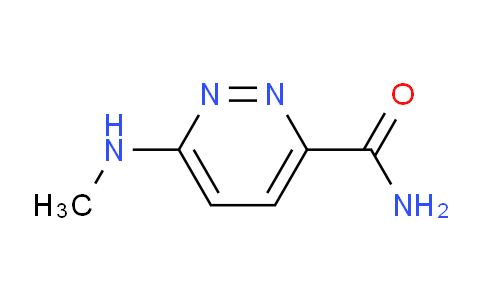 CAS No. 1251357-92-2, 6-(methylamino)pyridazine-3-carboxamide