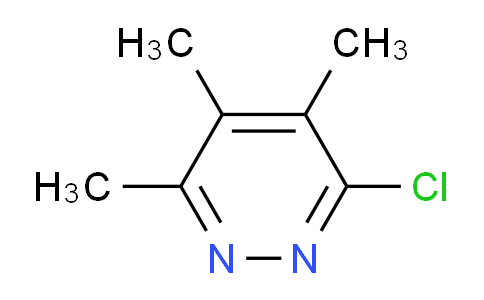 CAS No. 36161-54-3, 3-chloro-4,5,6-trimethylpyridazine