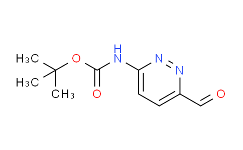 CAS No. 1823265-06-0, tert-butyl N-(6-formylpyridazin-3-yl)carbamate