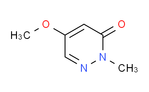 CAS No. 14628-58-1, 5-methoxy-2-methyl-2,3-dihydropyridazin-3-one
