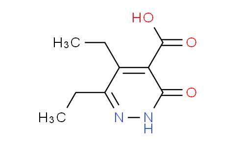 CAS No. 1384427-72-8, 5,6-diethyl-3-oxo-2,3-dihydropyridazine-4-carboxylic acid
