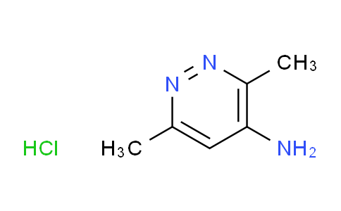 CAS No. 1803610-59-4, 3,6-dimethylpyridazin-4-amine hydrochloride