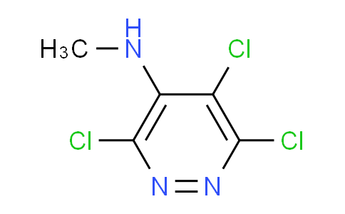 CAS No. 1009368-37-9, 3,5,6-trichloro-N-methylpyridazin-4-amine