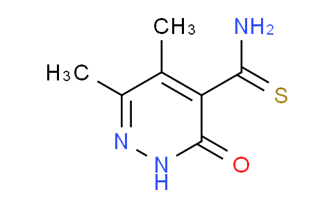 CAS No. 950148-94-4, 5,6-dimethyl-3-oxo-2,3-dihydropyridazine-4-carbothioamide
