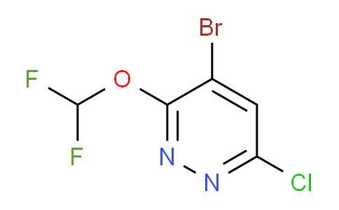 DY737154 | 1909317-08-3 | 4-bromo-6-chloro-3-(difluoromethoxy)pyridazine