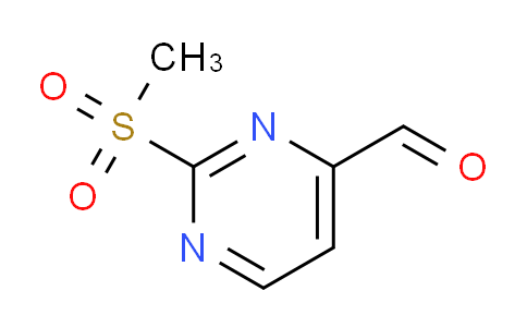 CAS No. 874279-27-3, 2-Methylsulfonylpyrimidine-4-carboxaldehyde