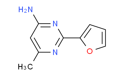 CAS No. 27130-89-8, 2-Furan-2-yl-6-methyl-pyrimidin-4-ylamine