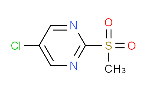 CAS No. 38275-47-7, 5-Chloro-2-methanesulfonylpyrimidine