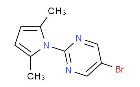 CAS No. 478258-81-0, 5-Bromo-2-(2,5-dimethyl-1H-pyrrol-1-yl)pyrimidine