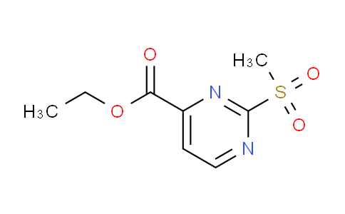 CAS No. 503072-46-6, 2-Methanesulfonyl-pyrimidine-4-carboxylic acid ethyl ester