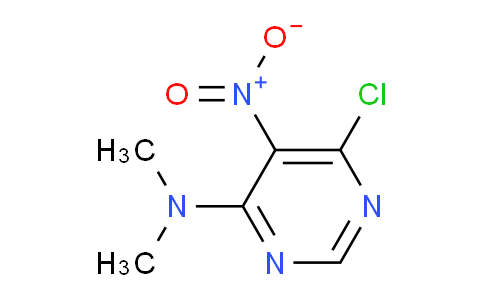 CAS No. 54660-12-7, 6-chloro-N,N-dimethyl-5-nitropyrimidin-4-amine