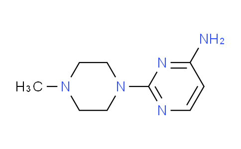 CAS No. 57005-71-7, 2-(4-Methyl-1-piperazinyl)-4-pyrimidinamine