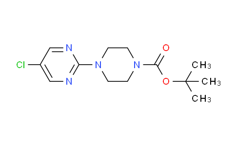 CAS No. 1323952-12-0, tert-butyl 4-(5-chloropyrimidin-2-yl)piperazine-1-carboxylate